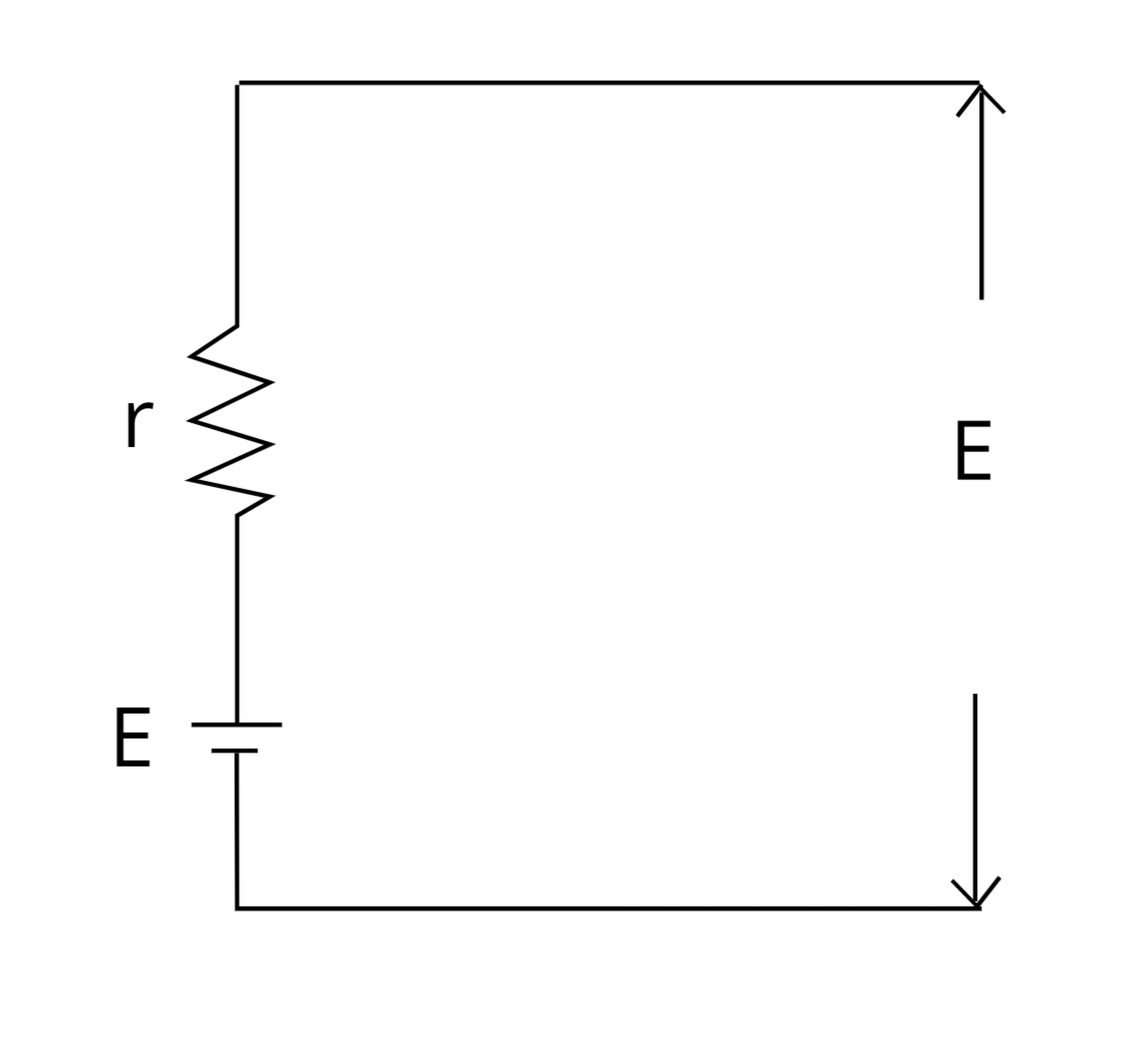 Circuit with no load is connected 