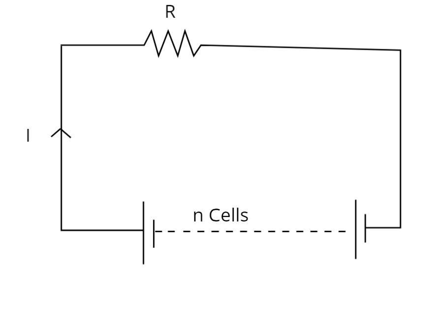 Series connection of cells